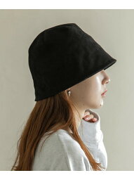 スメリー 帽子 レディース スエードバケットハット SMELLY スメリー 帽子 ハット ブラック ホワイト[Rakuten Fashion]