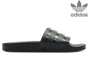 アディダス サンダル メンズ 「Sale!」 adidas Originals ADILETTE CQ3094 CORE BLACK アディダス オリジナルス アディレッタ サンダル ブラック 本革 made in Italy メンズ レディース 定番 20ss2
