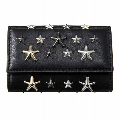 ジミーチュウ キーケース NEPTUNE LTR BLACK/METALLIC MIX レディース BLACK-METALLIC MIX JIMMY CHOO【ラッピング可能(有料)】