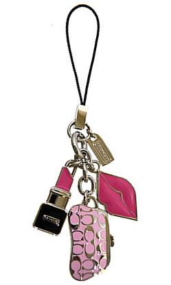 Coach コーチ シグネチャー ループ 携帯ストラップ ピンク 日本未発売 93183 コーチ専門店 コチガル