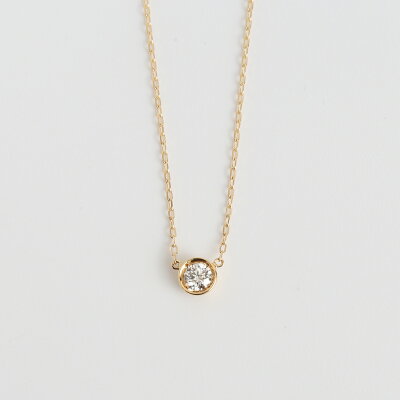 【Ortina 0.20ct】 ネックレス レディース 一粒ダイヤ ペンダント k18 18金 18k k10 10金 10k ゴールド ピンクゴールド ホワイトゴールド 女性 大人 ダイヤモンド ダイアモンド 上品 華奢 シンプル プレゼント ギフト