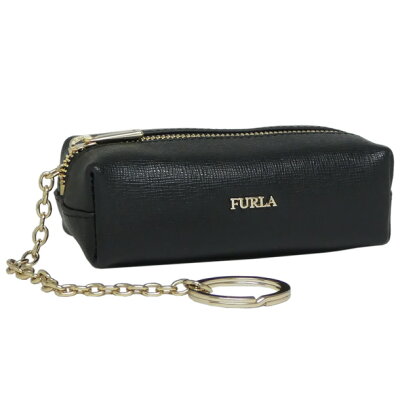 【ギフト ラッピング無料】フルラ バビロン キーケースポーチ キーリング付き コインケース RS37 FURLA 993050 BABYLON MINI POUCH KEYCASE ONYX ブラック レディース 2019春夏新作【楽ギフ_包装】【新品 新作 未使用 正規品】