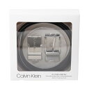 カルバンクライン ベルト（メンズ） カルバン・クライン Calvin Klein ベルトセットメンズ 本革 リバーシブル 11ck020023 BOX付