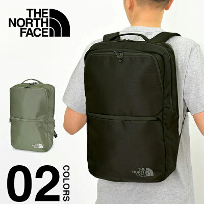 ノースフェイス シャトルデイパック リュック 24.5L メンズ レディース THE NORTH FACE Shuttle Daypack バックパック リュックサック デイパック 大容量 ビジネス ブランド アウトドア 通勤 通学 ブラック K 黒 カーキ NM82214