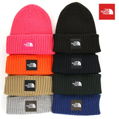ノースフェイス ニット帽 メンズ レディース THE NORTH FACE カプチョリッド ニットキャップ 帽子 ビーニー スクエア ロゴ アウトドア ストリート ファッション 黒 青 グレー ピンク ネイビー オレンジ ベージュ カーキ グリーン ブルー NN41716