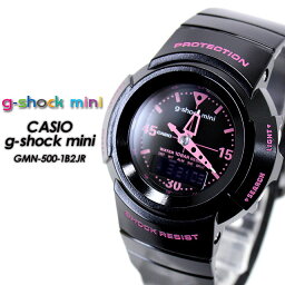 カシオ G-SHOCK 腕時計（レディース） 【g-shock mini】 G-ショック ミニ GMN-500-1B2JR / Black×Pink 女性用 レディース 腕時計 CASIO G-SHOCK g-shock Gショック