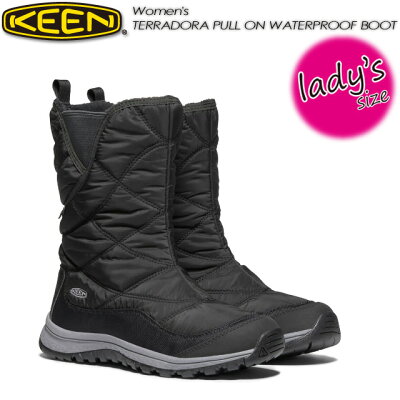 キーン【KEEN】テラドーラ プルオン ブーツ 【WOMEN TERRADORA PULL ON WATERPROOF BOOT】女性用 ウィンターブーツ スノーブーツ アウトドア レディース 1021719