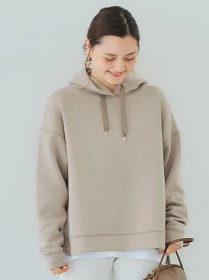 UNITED ARROWS green label relaxing FFC ダンボール フード プルオーバー ロングスリーブ ユナイテッドアローズ グリーンレーベルリラクシング カットソー パーカー ベージュ ホワイト ブルー【送料無料】
