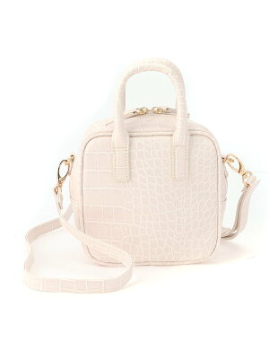 【SALE/50%OFF】WEGO WEGO/(L)2wayスクエアショルダー ウィゴー バッグ ショルダーバッグ ホワイト カーキ シルバー ブラック ベージュ