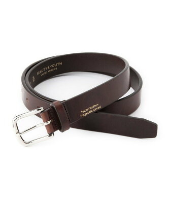 BEAUTY & YOUTH UNITED ARROWS BY レザー ベーシック ベルト ビューティ&ユース ユナイテッドアローズ ファッショングッズ ベルト ブラウン ブラック【送料無料】