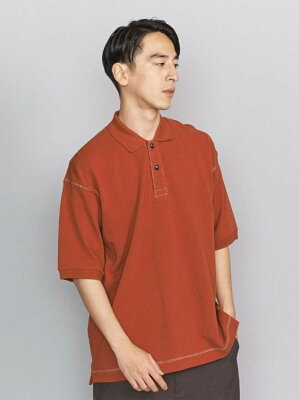 【SALE/40%OFF】BEAUTY & YOUTH UNITED ARROWS BY カノコ ワイドシルエット ポロシャツ ユナイテッドアローズ アウトレット カットソー ポロシャツ ブラウン ブラック グリーン【送料無料】