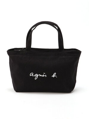 agnes b. VOYAGE VOYAGE/(W)【WEB限定】GO03-02 トートバッグ アニエスベー バッグ トートバッグ ブラック ホワイト ネイビー【送料無料】