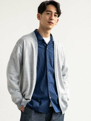 UNITED ARROWS green label relaxing MC プレーティング カーディガン ユナイテッドアローズ グリーンレーベルリラクシング ニット【送料無料】