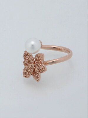 【SALE/50%OFF】Folli Follie BLOOMING GRACE リング(PG) フォリフォリ アクセサリー リング ゴールド【送料無料】