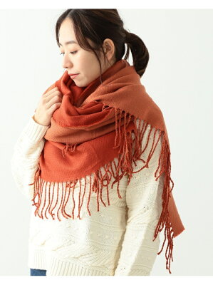 BEAMS HEART BEAMS HEART / リバーシブル バイカラー ストール ビームス ハート ファッショングッズ マフラー/スヌード ブラウン イエロー ネイビー【送料無料】