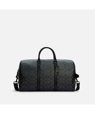 【SALE/62%OFF】COACH OUTLET ベンチュラー バッグ シグネチャー キャンバス コーチ アウトレット バッグ ボストンバッグ ブラック【送料無料】