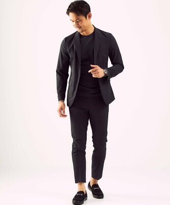 UNITED ARROWS green label relaxing 【WEB限定】ドライエステルスリムセットアップ ジャケット&パンツ 上下セット -吸水速乾- ユナイテッドアローズ グリーンレーベルリラクシング スーツ・フォーマル セットアップスーツ ネイビー グレー ブラウン カーキ【送料無料】