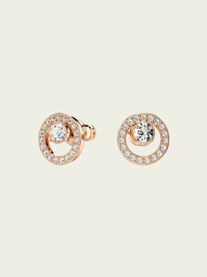 SWAROVSKI 【公式】【スワロフスキー】SWAROVSKI Creativity Circle ピアス スワロフスキー アクセサリー・腕時計 ピアス ホワイト【送料無料】
