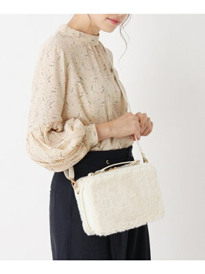 【SALE/50%OFF】passage mignon エコファーショルダーバック パサージュ ミニョン / フラヌール バッグ【RBA_S】【RBA_E】
