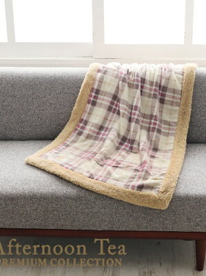 【SALE/37%OFF】Afternoon Tea タータンチェック柄ブランケット アフタヌーンティー・リビング 生活雑貨【RBA_S】【RBA_E】