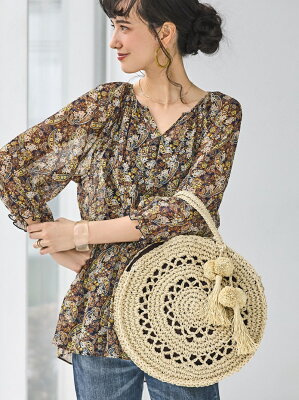 【SALE/30%OFF】CFC サークル かごバッグ ユナイテッドアローズ グリーンレーベルリラクシング バッグ【RBA_S】【RBA_E】【送料無料】