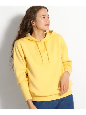 【SALE/50%OFF】niko and... (W)スムースニットフーディPO ニコアンド ニット ニットパーカー イエロー ホワイト ブラウン グリーン