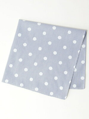 BEAUTY & YOUTH UNITED ARROWS BY ピンストライプ/ドット ハンカチ ビューティ&ユース ユナイテッドアローズ ファッショングッズ スカーフ/バンダナ ネイビー ブラック