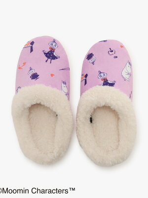 【SALE/30%OFF】Afternoon Tea ルームシューズ/Moomin*Afternoon Tea アフタヌーンティー・リビング インテリア・生活雑貨 その他のインテリア・生活雑貨 パープル