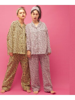 【SALE/50%OFF】une nana cool Little Sunny Bite コラボ パジャマ ウンナナクール インナー・ルームウェア その他のインナー・ルームウェア ピンク イエロー【送料無料】