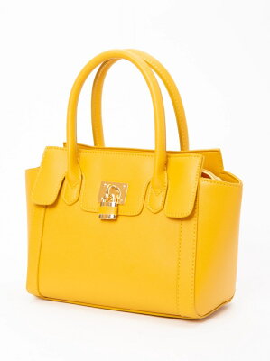 【SALE/40%OFF】CECIL McBEE 鍵付きフラップミディBAG セシルマクビー バッグ ハンドバッグ イエロー オレンジ ピンク グリーン パープル ブラック