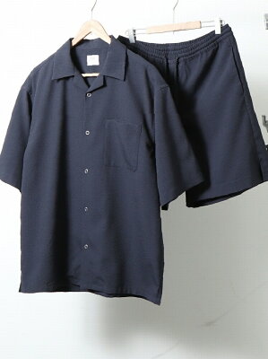 【SALE/20%OFF】【WEB限定】UVカットシアサッカーオープンカラーシャツサマーセットアップ(セット商品) コーエン シャツ/ブラウス【RBA_S】【RBA_E】【送料無料】