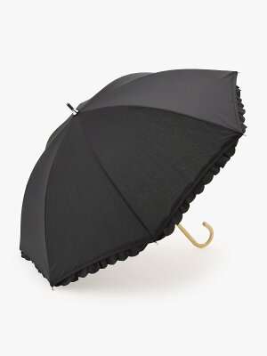 【SALE/30%OFF】Afternoon Tea フリル晴雨兼用長傘 日傘 アフタヌーンティー・リビング ファッション雑貨 傘・長傘 ブラック ブルー ネイビー