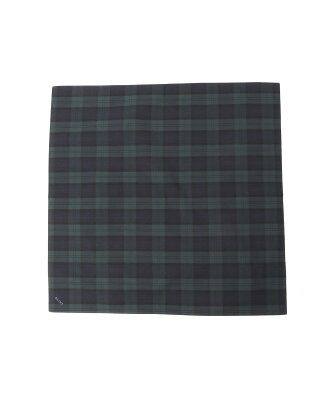 BEAMS MEN BEAMS / タータンチェック ハンカチーフ2 ビームス メン ファッション雑貨 ハンカチ・ハンドタオル ブラック ベージュ グリーン ネイビー