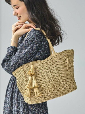 【SALE/40%OFF】SC WD タッセル かごバッグ ユナイテッドアローズ グリーンレーベルリラクシング バッグ【RBA_S】【RBA_E】