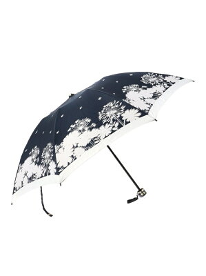 LANVIN en Bleu LANVIN en Bleu/(W)ランバンオンブルー 折りたたみ傘 ムーンバット ファッショングッズ 日傘/折りたたみ傘 ネイビー ブラック ベージュ レッド【送料無料】