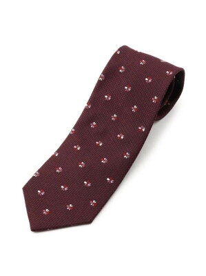 【SALE/50%OFF】TAKEO KIKUCHI 6色メランジフラワー小紋ネクタイ タケオキクチ ファッショングッズ ネクタイ/蝶ネクタイ レッド パープル ブルー ホワイト【送料無料】
