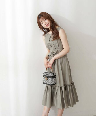 【SALE/20%OFF】PROPORTION BODY DRESSING ティアードシャツワンピース プロポーションボディドレッシング ワンピース ワンピースその他 カーキ ブラック ブラウン【送料無料】