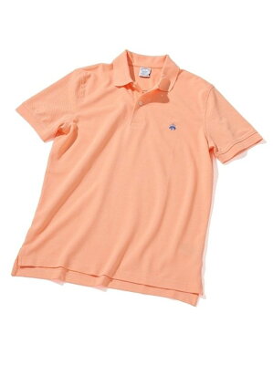 【SALE/40%OFF】BROOKS BROTHERS スーピマコットン パフォーマンスポロシャツ ナノユニバース カットソー ポロシャツ オレンジ【送料無料】