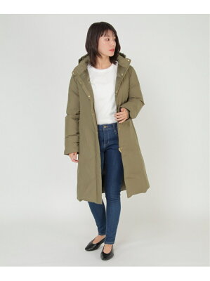 【SALE/40%OFF】ikka 軽量シームレス風ダウンコート イッカ ジャケット・アウター その他のジャケット・アウター ブラック ベージュ【送料無料】