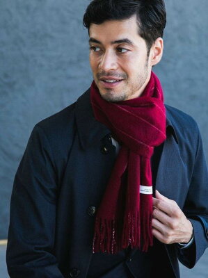 【SALE/40%OFF】UNITED ARROWS green label relaxing カシミヤチョークストライプマフラー19F ユナイテッドアローズ グリーンレーベルリラクシング ファッショングッズ マフラー/スヌード レッド グレー グリーン ネイビー【送料無料】