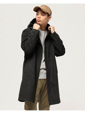 【SALE/46%OFF】BEAMS / フリース フードジップコート ビームス メン コート/ジャケット【RBA_S】【RBA_E】【送料無料】