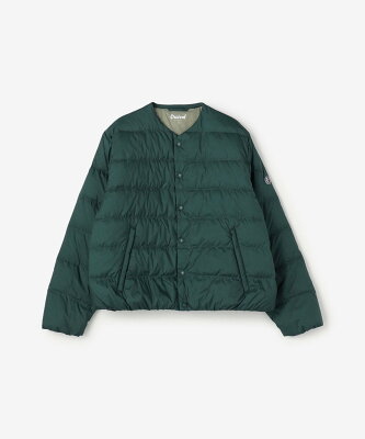 Bshop ORCIVAL | ポリエステルタフタ ライトダウンブルゾン WOMEN ビショップ ジャケット・アウター ダウンジャケット・ダウンベスト グリーン ブラック グレー【送料無料】