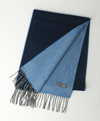 【SALE/41%OFF】a day in the life <A DAY IN THE LIFE> カシミヤ ソリッド*ヘリンボーン リバーシブルマフラー ユナイテッドアローズ アウトレット ファッショングッズ マフラー/スヌード ネイビー ブラック レッド カーキ【送料無料】