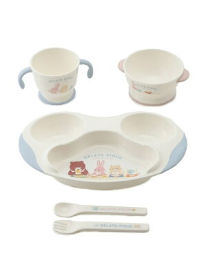 【SALE/30%OFF】gelato pique 【BABY】baby 食器SET ジェラートピケ 食器・調理器具・キッチン用品 その他の食器・調理器具・キッチン用品 ホワイト