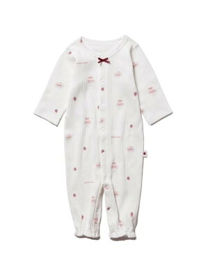 【SALE/30%OFF】gelato pique 【BABY】ケーキモチーフ新生児2wayオール ジェラートピケ ワンピース・ドレス その他のワンピース・ドレス ホワイト