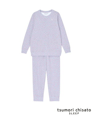 tsumori chisato SLEEP ツモリチサトスリープ パジャマ ロング袖・ロングパンツ ツモリチサトスリープ インナー/ナイトウェア ルームウェア/その他 パープル【送料無料】