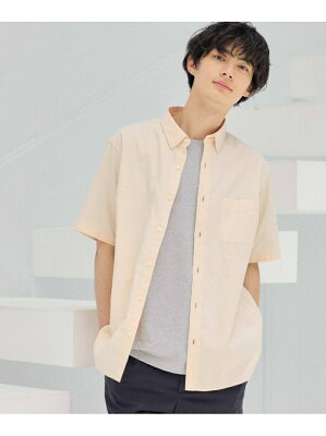 【SALE/64%OFF】GLOBAL WORK (M)DRYライトオックスシャツSS グローバルワーク シャツ/ブラウス 半袖シャツ オレンジ グレー ブルー ホワイト