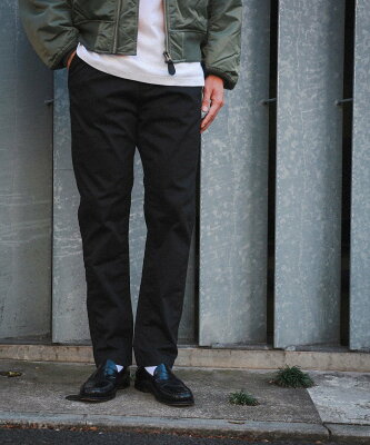 BEAMS MEN BEAMS / ストレッチテーパードチノ ビームス メン パンツ/ジーンズ フルレングス ブラック グレー ベージュ レッド オレンジ グリーン カーキ ブルー ネイビー ホワイト イエロー ブラウン【送料無料】
