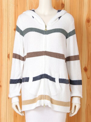 【SALE/30%OFF】gelato pique スムーズィー5BDパーカ ジェラートピケ インナー/ナイトウェア ルームウェア/はおり ホワイト ピンク【送料無料】