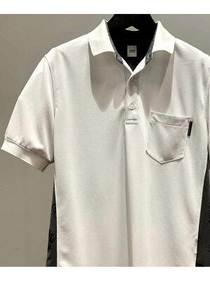 【SALE/60%OFF】TAKEO KIKUCHI 【Sサイズ~】切替 スポーティー ポロシャツ タケオキクチ カットソー ポロシャツ ホワイト ブラック グリーン カーキ【送料無料】
